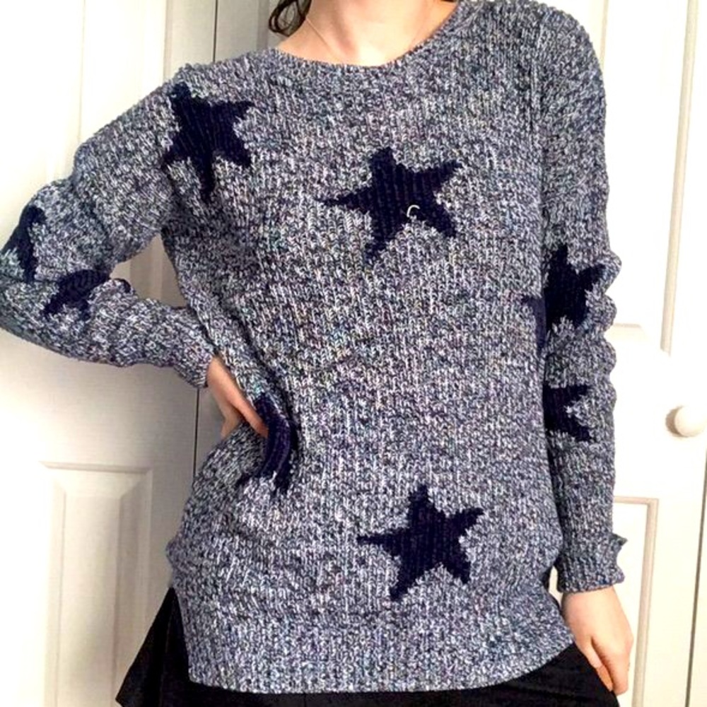 Cute used star sweater